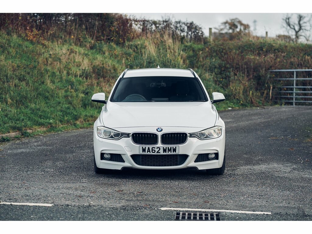 BMW 3 Series 320D M Sport White #2