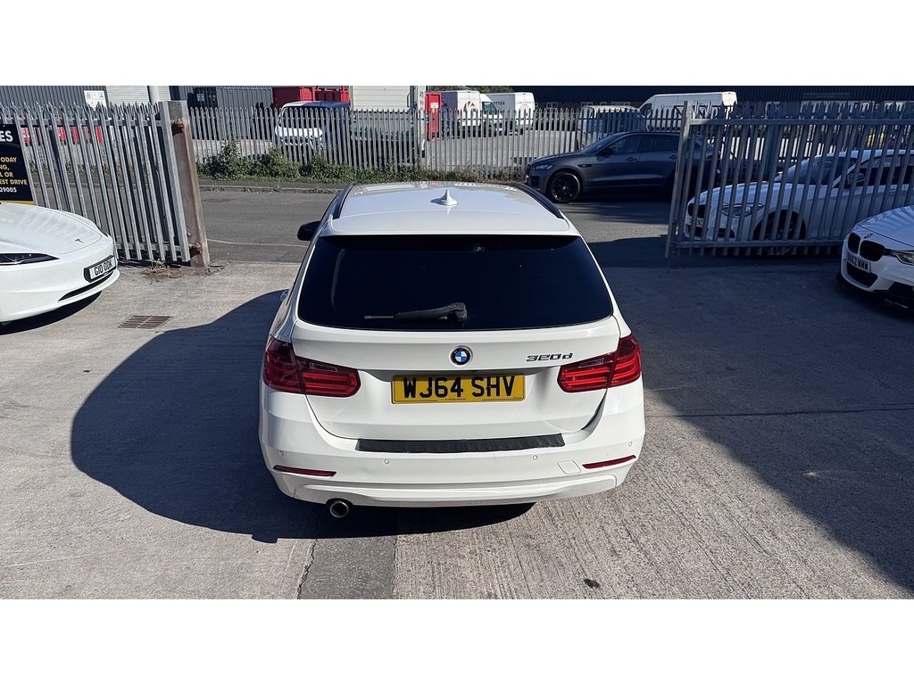 BMW 3 Series 320D Ed Efficientdynamics Business White #5