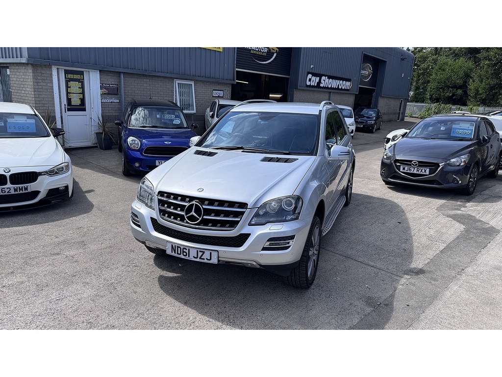 Mercedes-Benz M Class Ml350 Cdi V6 Blueefficiency Grand Edition Silver