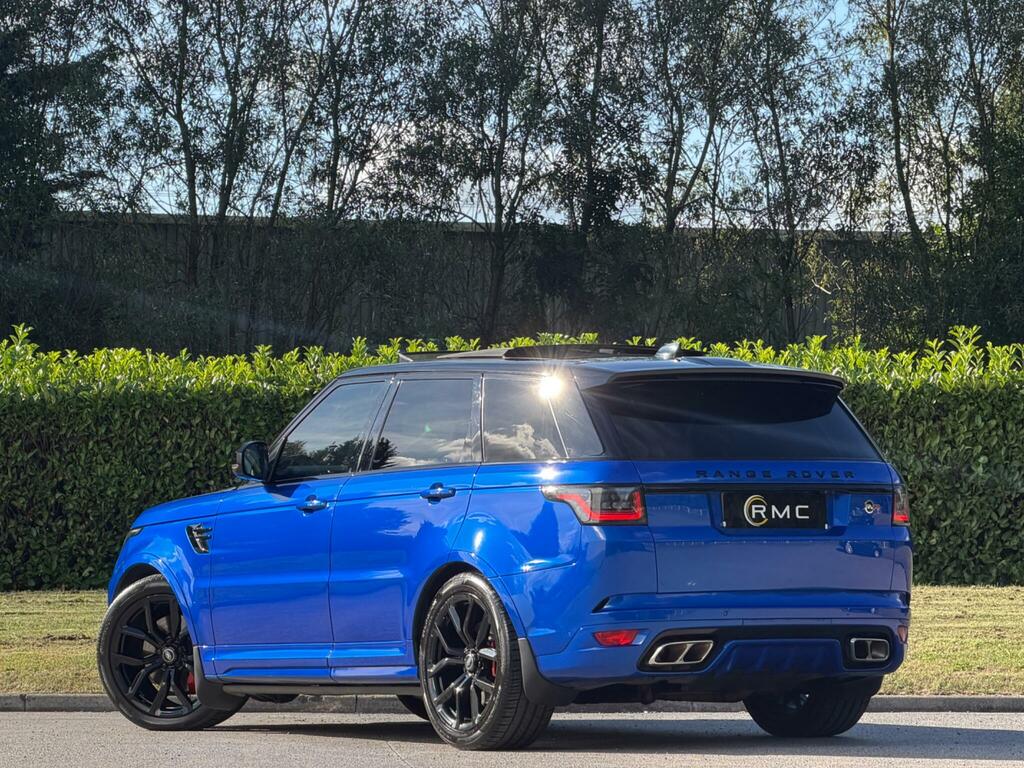 Land Rover Range Rover Sport Svr Blue #5