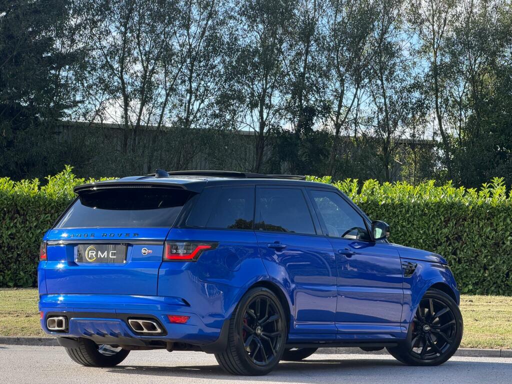 Land Rover Range Rover Sport Svr Blue #3