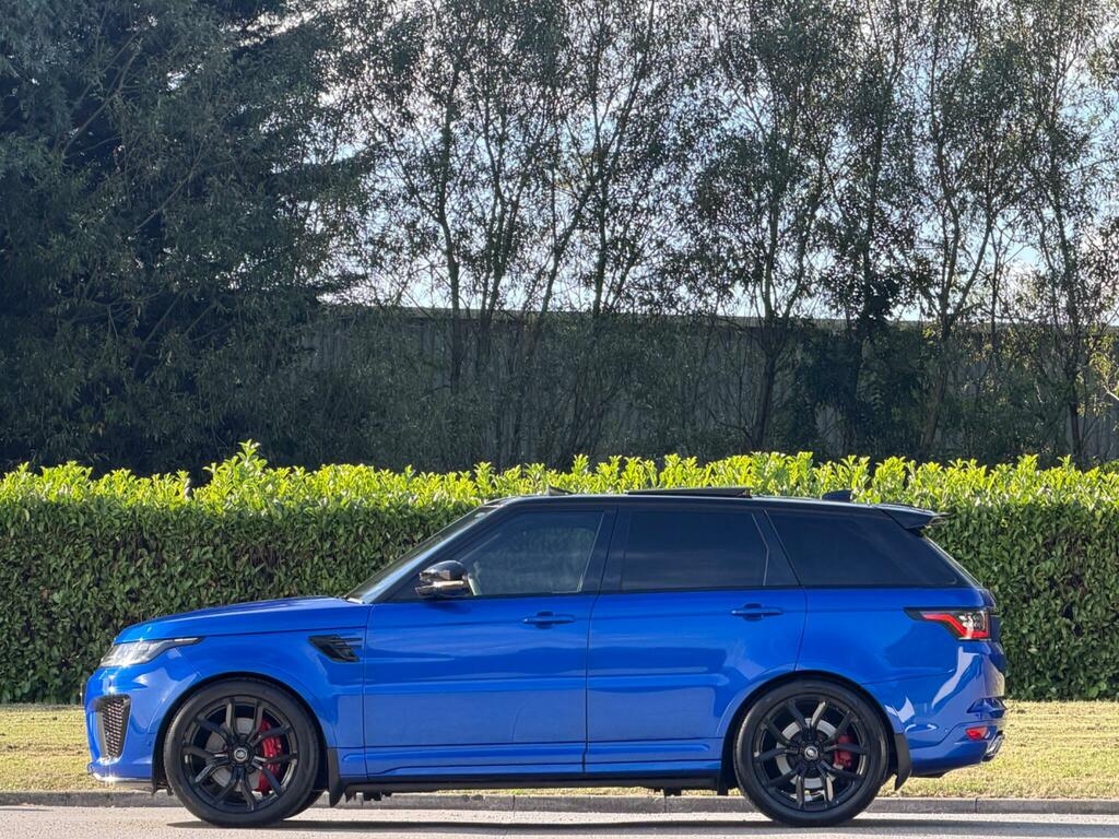 Land Rover Range Rover Sport Svr Blue #4