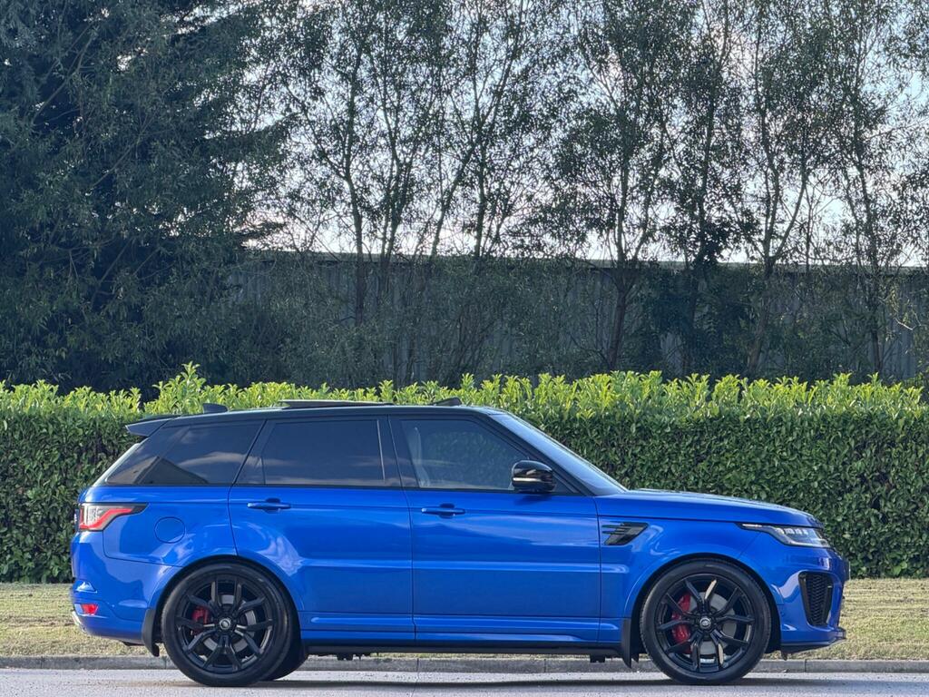 Land Rover Range Rover Sport Svr Blue #2