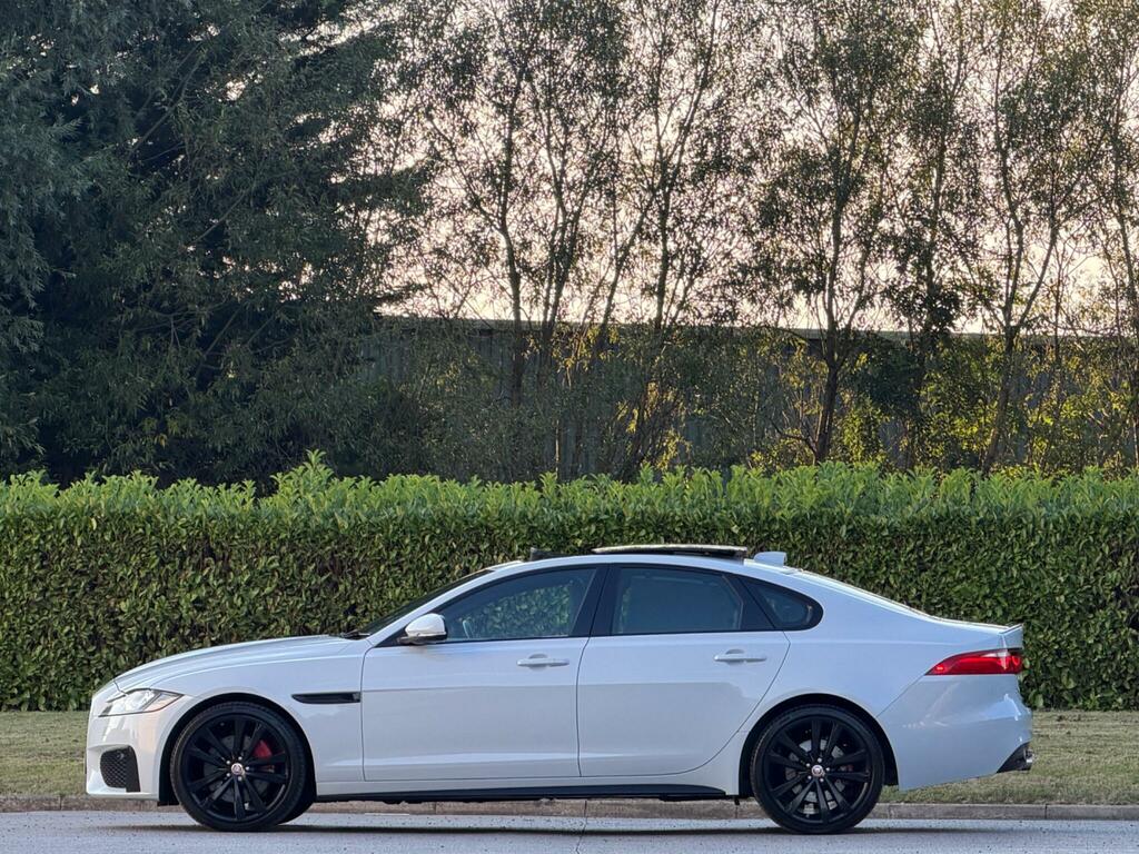 Jaguar XF S White #4