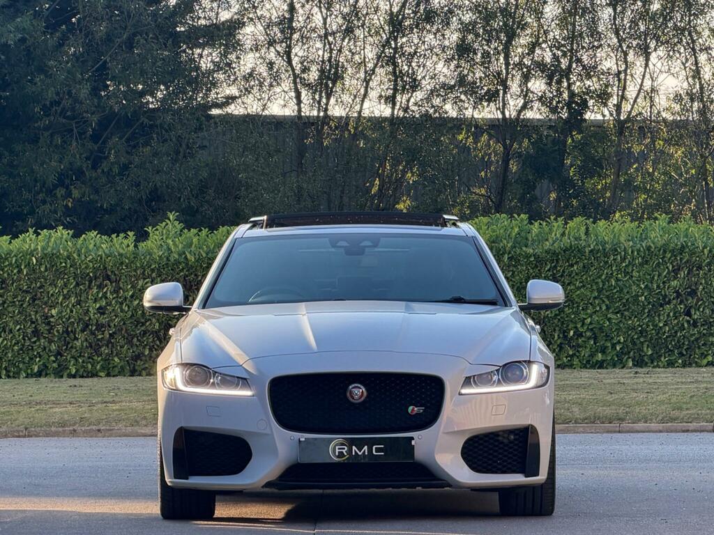 Jaguar XF S White #6