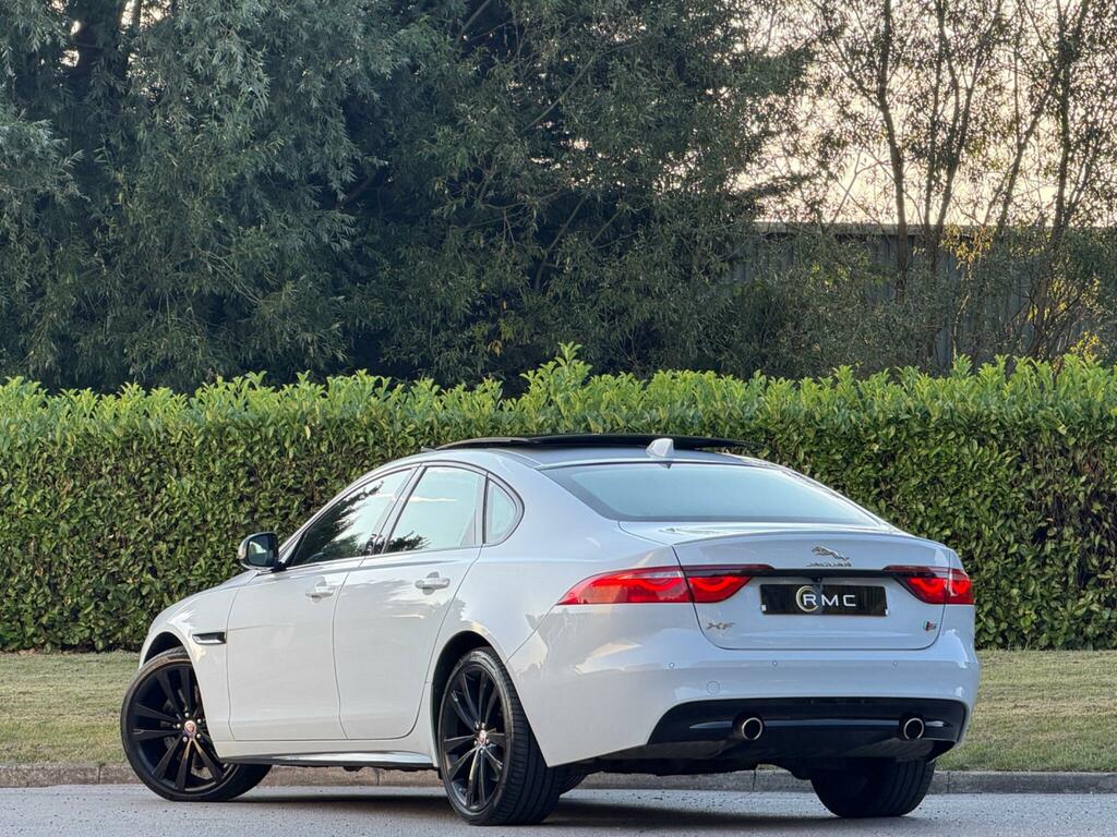 Jaguar XF S White #5