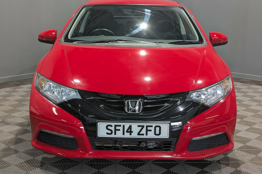 Honda Civic 1.8 I-vtec S Hatchback Euro 5 142 Red #6