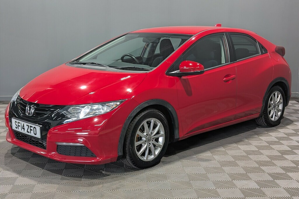 Honda Civic 1.8 I-vtec S Hatchback Euro 5 142 Red #5