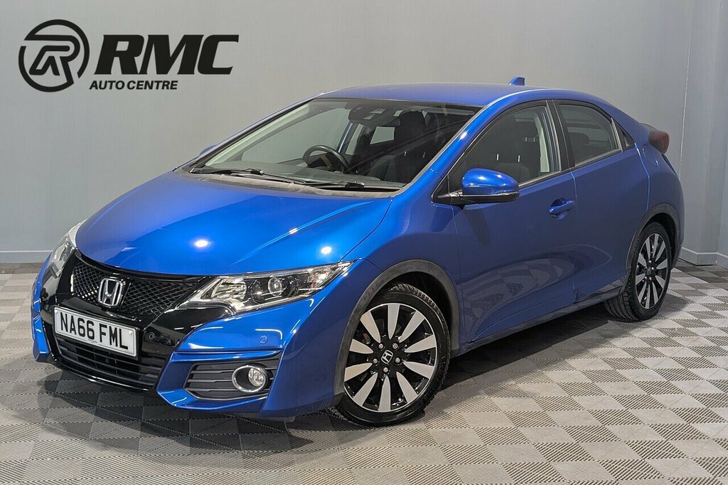 Honda Civic 1.4 I-vtec Se Plus Navi Hatchback Man NA66FML Blue #2