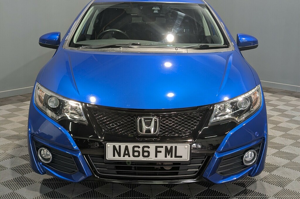 Honda Civic 1.4 I-vtec Se Plus Navi Hatchback Man NA66FML Blue #6