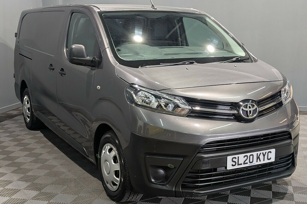Toyota PROACE 2.0D Active Long Panel Van 6Dr Lwb E Grey #4