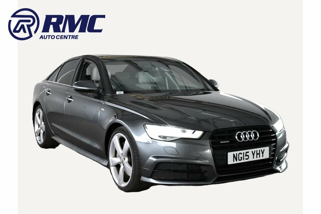 Audi A6 Saloon 3.0 Tdi V6 Black Edition Saloon S Troni Grey