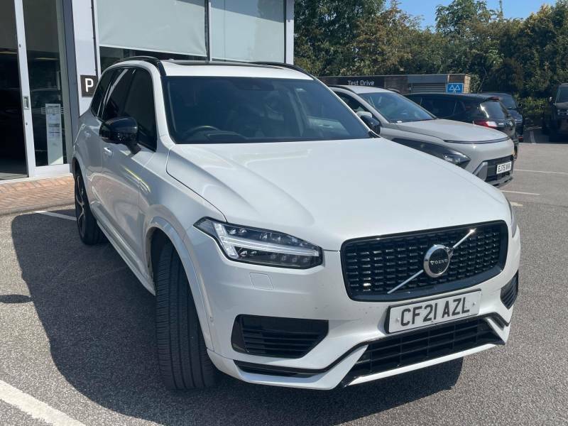 Volvo XC90 2.0 T8 Recharge Phev R Design Pro Awd White #2