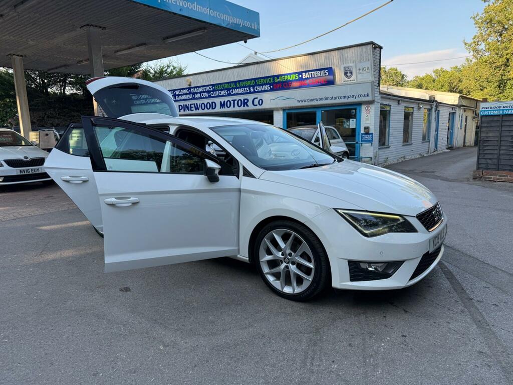Seat Leon 2.0 Tdi Fr Sport Tourer Dsg Euro 6 Ss Black #9