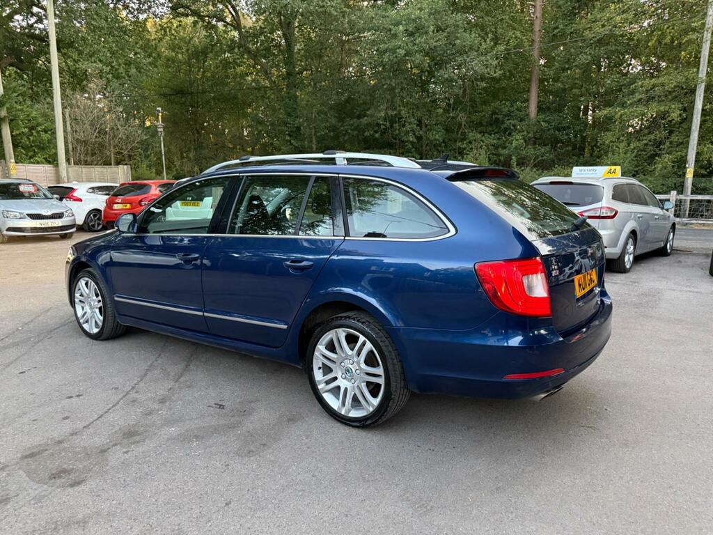 Skoda Superb 2.0 Tdi Elegance Dsg Euro 5 Blue #2
