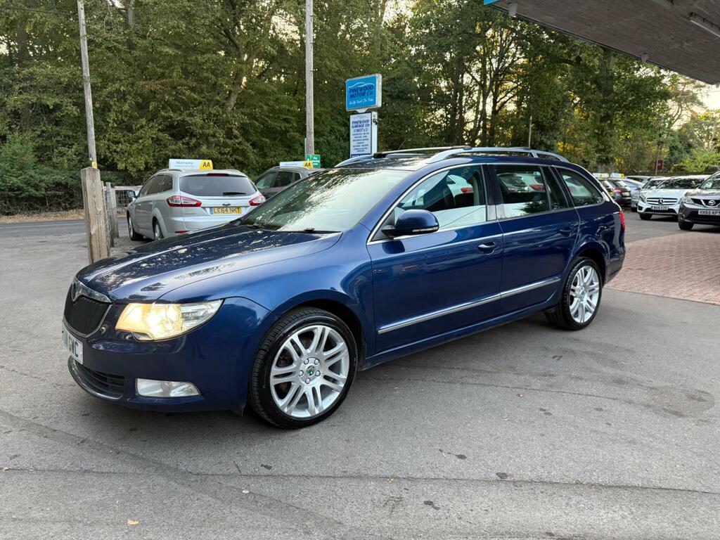 Skoda Superb 2.0 Tdi Elegance Dsg Euro 5 Blue #3