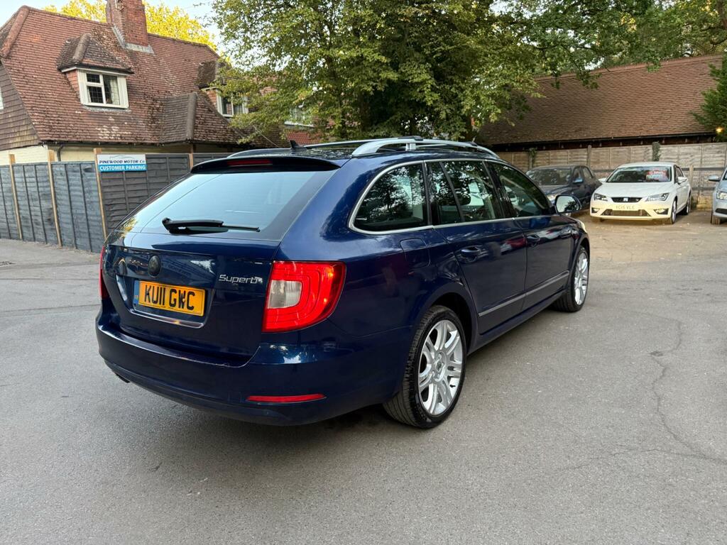 Skoda Superb 2.0 Tdi Elegance Dsg Euro 5 Blue #4