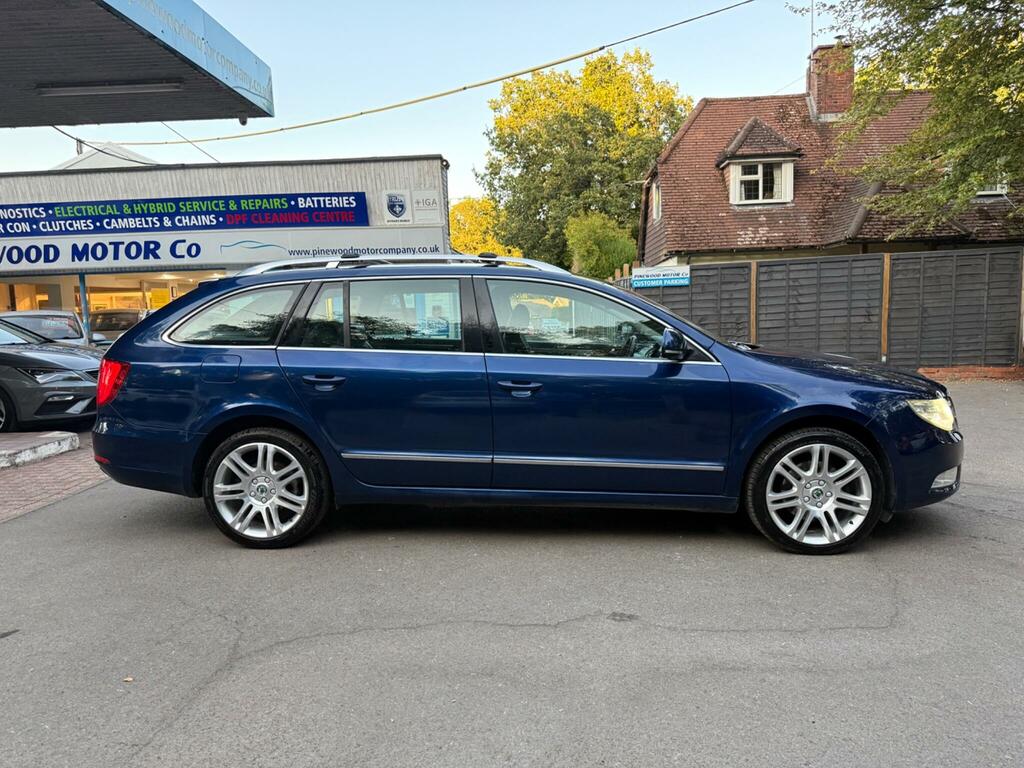 Skoda Superb 2.0 Tdi Elegance Dsg Euro 5 Blue #5