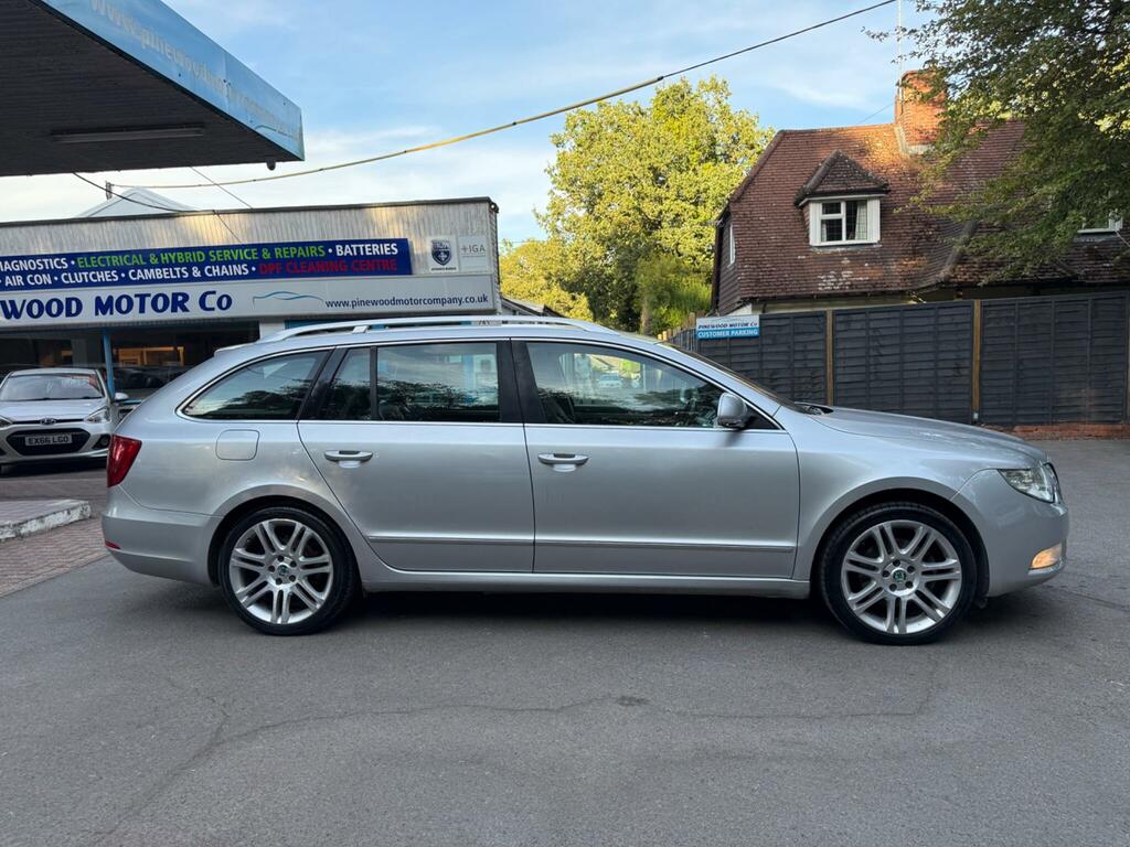 Skoda Superb 2.0 Tdi Elegance Euro 5 Silver #5