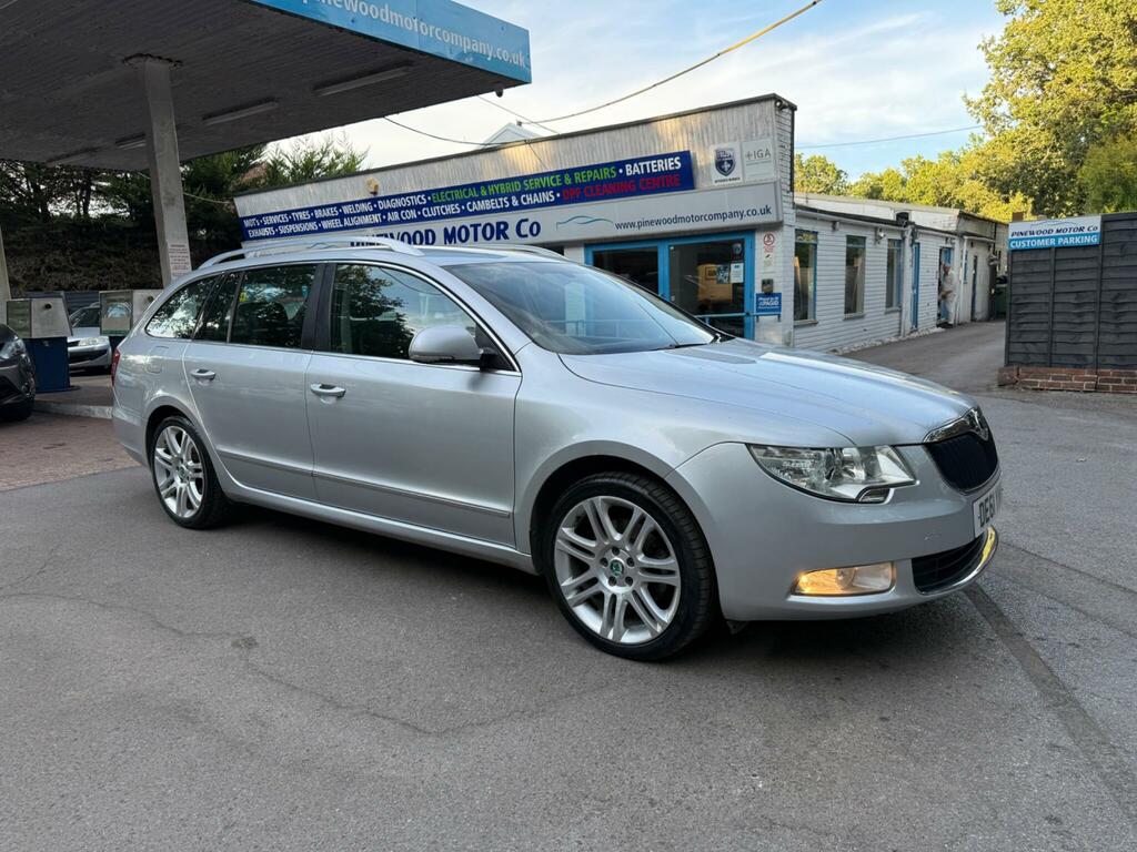 Skoda Superb 2.0 Tdi Elegance Euro 5 Silver