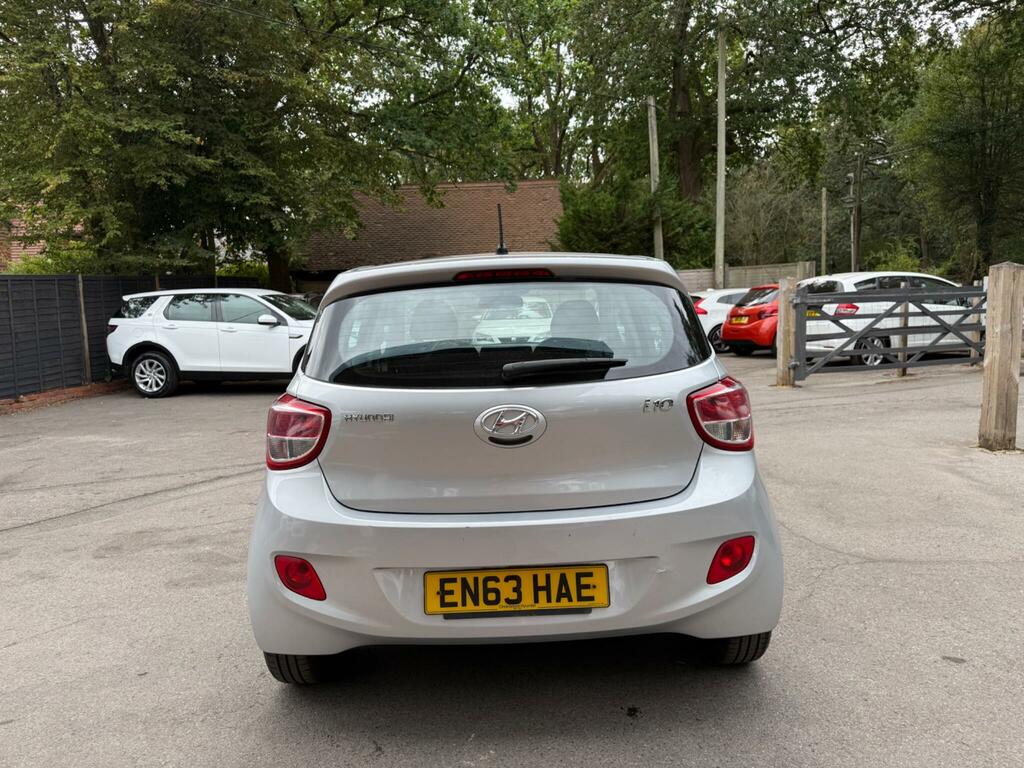 Hyundai I10 2014 Hyundai I10nbsp1.2 Active Euro 5 20Tax Silver #8