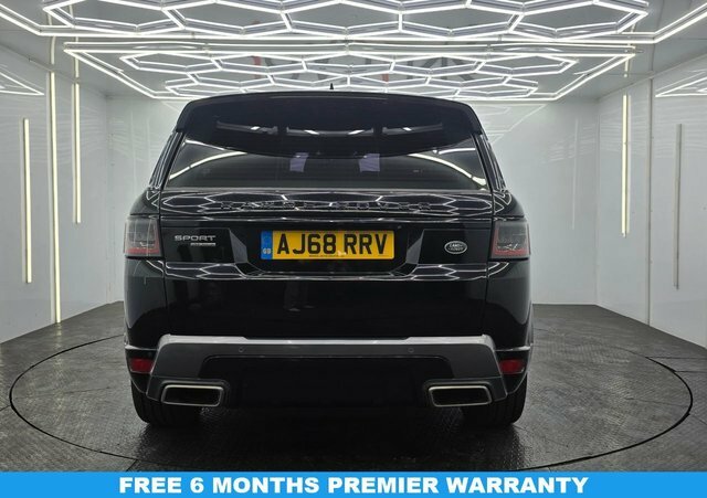 Land Rover Range Rover Sport 3.0 Sd V6 Hse Suv 4Wd Euro 6 S S AJ68RRV Black #6
