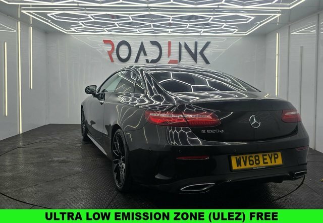 Mercedes-Benz E Class 2.0 E220d Amg Line Premium Coupe G-tr WV68EYP Black #2
