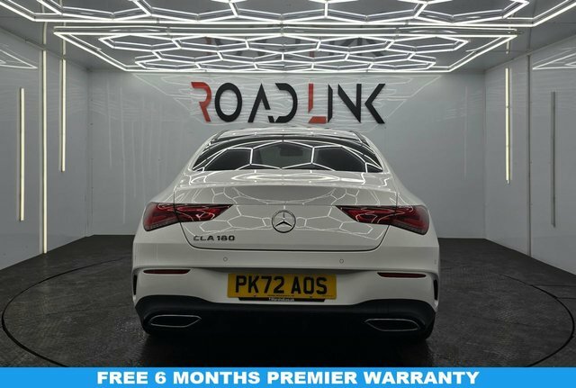 Mercedes-Benz CLA Class 1.3 Cla180 Amg Line Executive Coupe 7 PK72AOS White #5