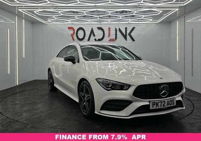 Mercedes-Benz CLA Class 1.3 Cla180 Amg Line Executive Coupe 7 White