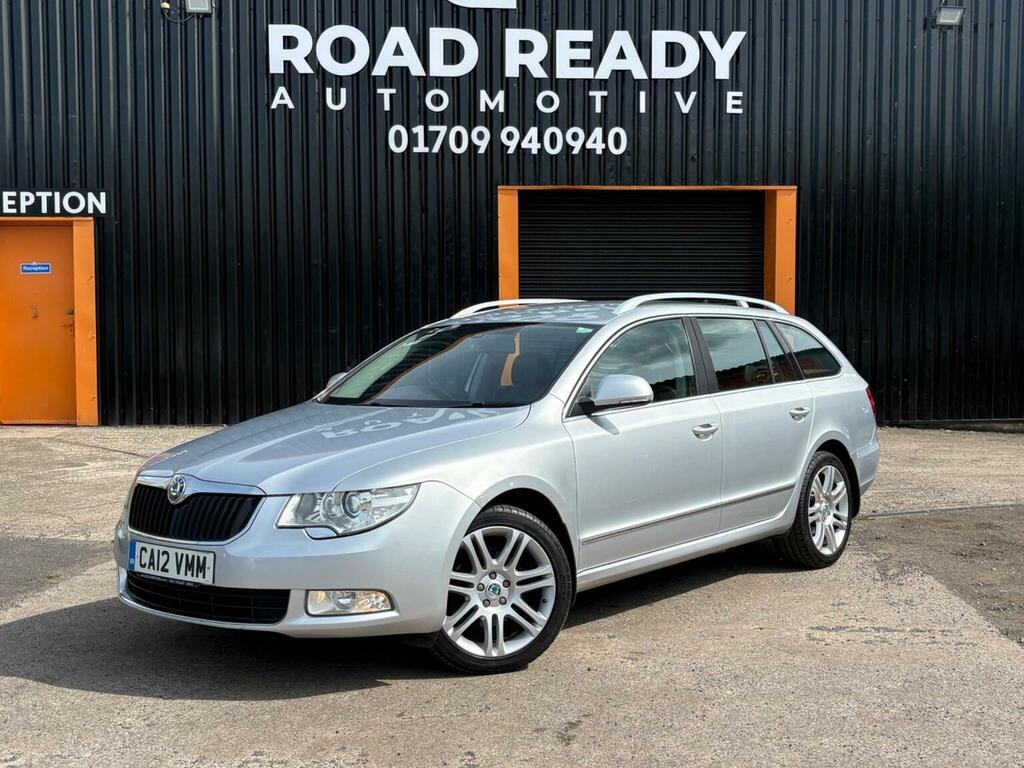 Skoda Superb Estate 1.6 Tdi Se Greenline Ii Euro 5 Ss 2 White #8