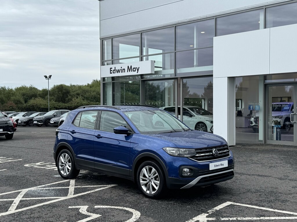 Volkswagen T-Cross 2023 Volkswagen T-cross Se 1.0 Tsi 95Ps URZ7876 Blue