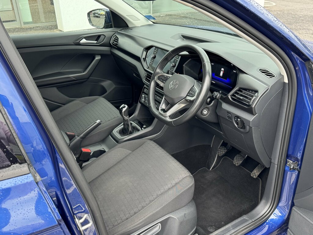 Volkswagen T-Cross 2023 Volkswagen T-cross Se 1.0 Tsi 95Ps URZ7876 Blue #3
