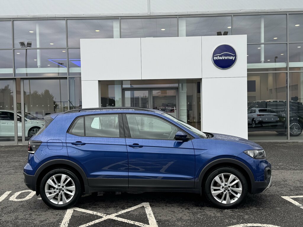 Volkswagen T-Cross 2023 Volkswagen T-cross Se 1.0 Tsi 95Ps URZ7876 Blue #2