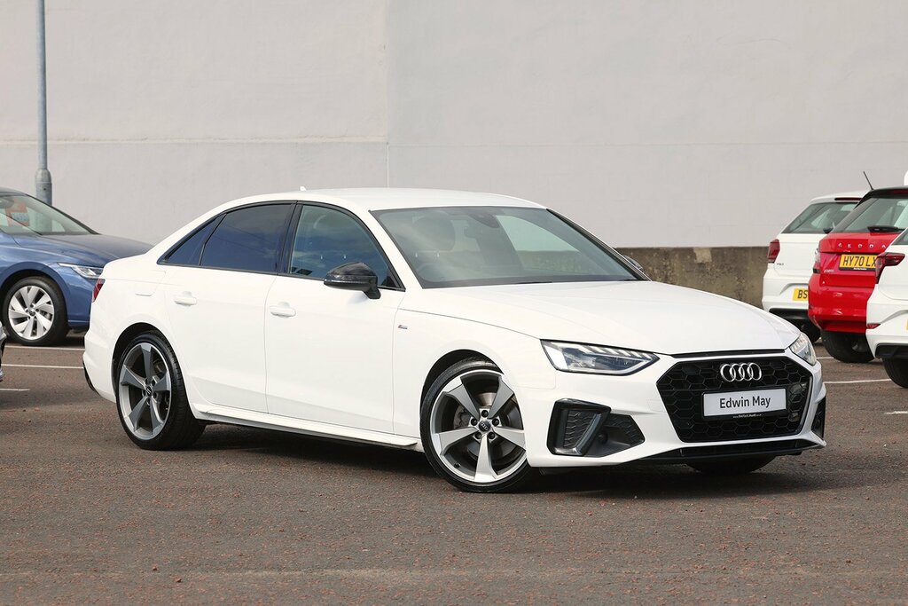 Audi A4 2020 Audi A4 Black Edition 35 Tdi White