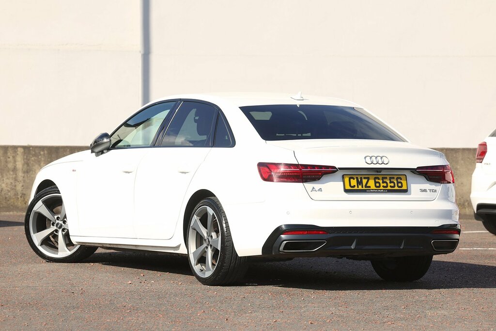 Audi A4 2020 Audi A4 Black Edition 35 Tdi White #3