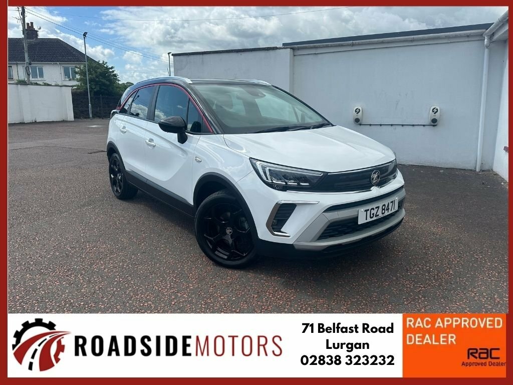 Vauxhall Crossland 2021 Vauxhall Crossland 1.2 Sri Nav White