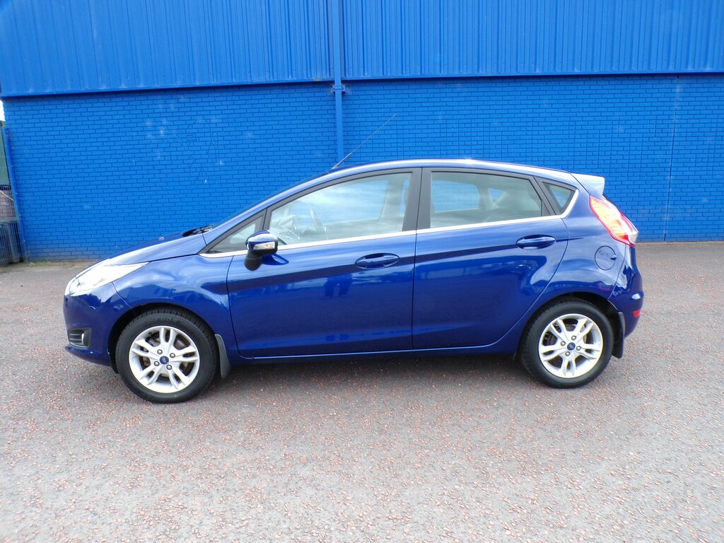Ford Fiesta 2017 Ford Fiesta 1.2 Zetec Blue #6