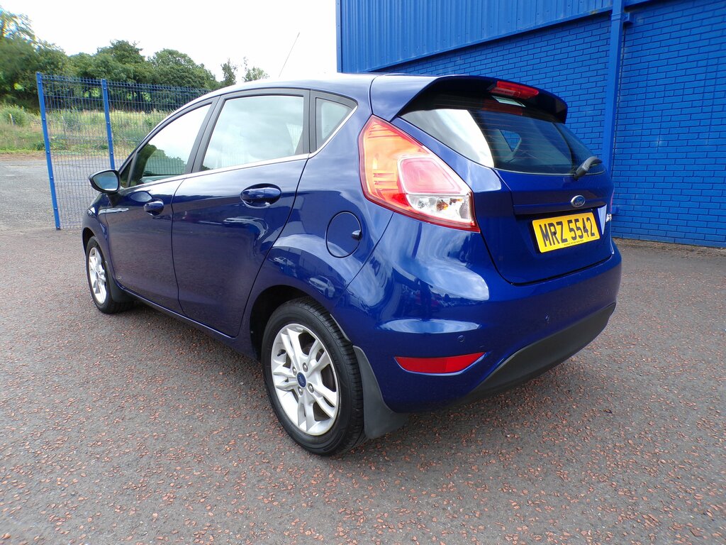 Ford Fiesta 2017 Ford Fiesta 1.2 Zetec Blue #5