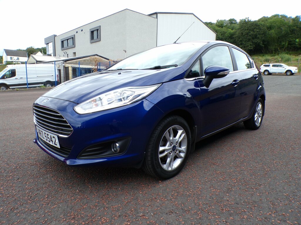 Ford Fiesta 2017 Ford Fiesta 1.2 Zetec Blue #4