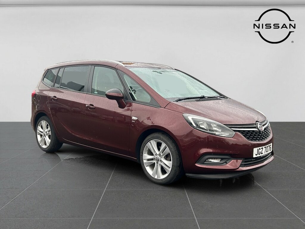 Vauxhall Zafira Tourer Mpv Blue #7