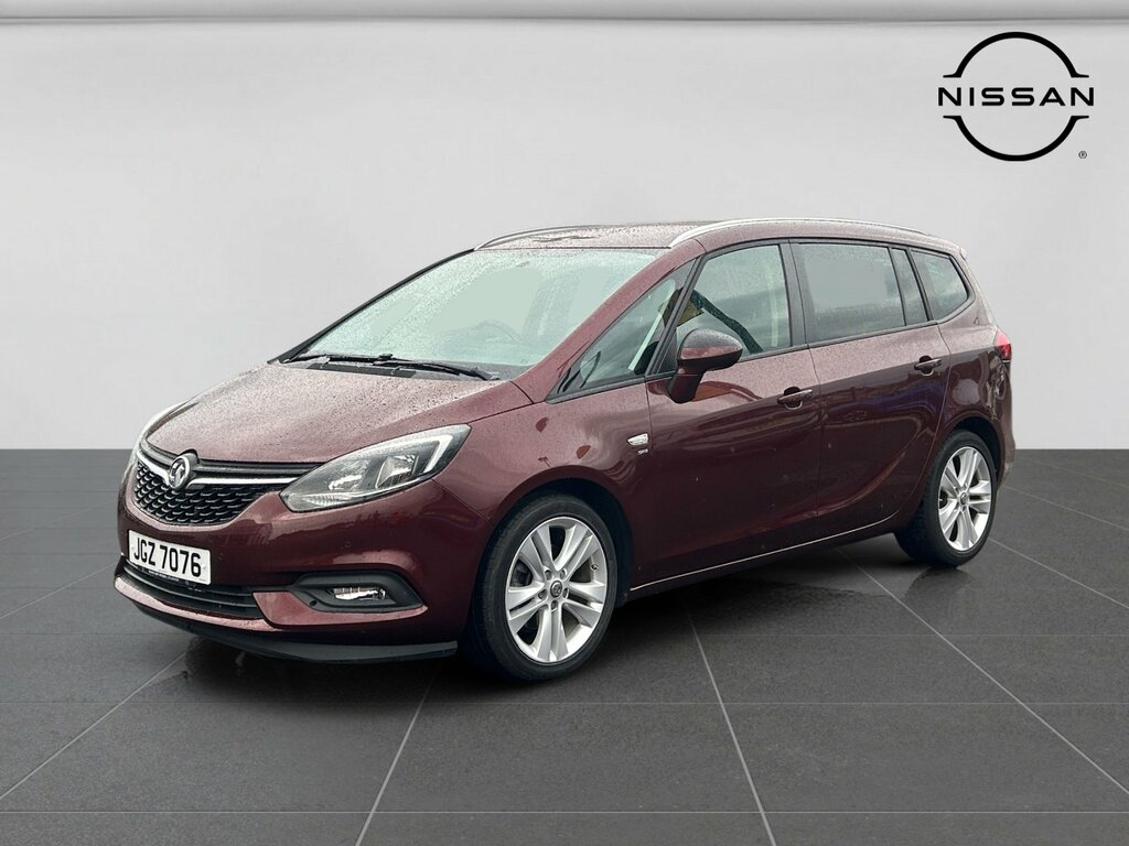 Vauxhall Zafira Tourer 2018 Vauxhall Zafira Tourer 1.4 Sri Nav Red