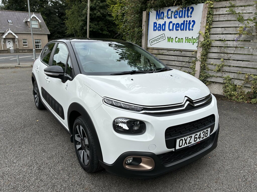 Citroen C3 2020 Citroen C3 1.2 Puretech Origins White