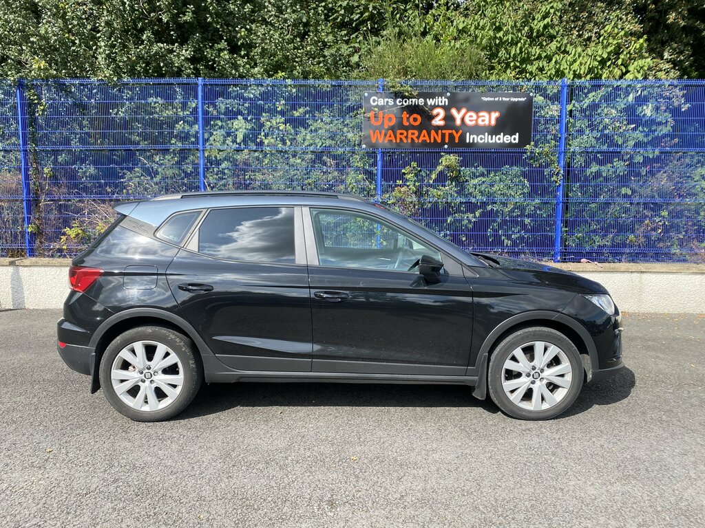 Seat Arona 2019 Seat Arona 1.6 Tdi Se Tech Lux Black #2