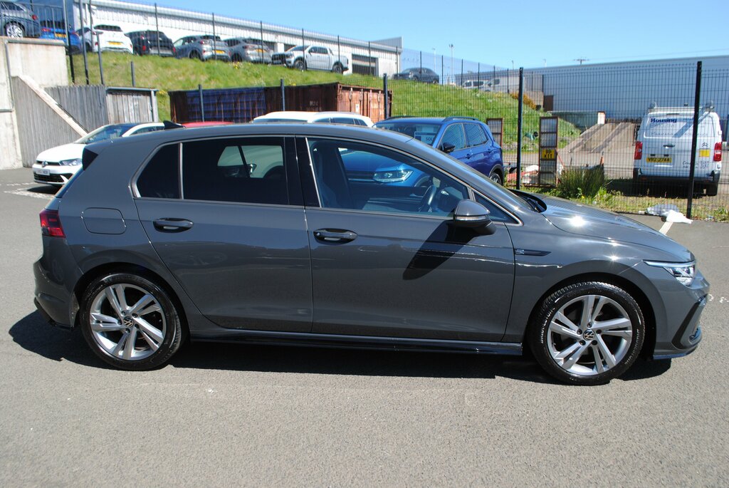 Volkswagen Golf 1.5 Etsi Mhev R-line Hatchback Hybrid D Grey #11