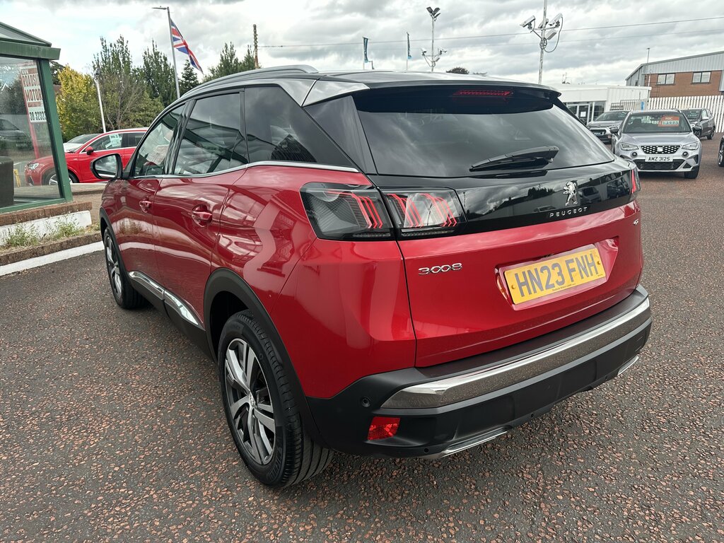 Peugeot 3008 2023 Peugeot 3008 1.2 Puretech Ss Gt Red #5