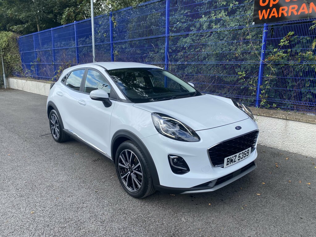 Ford Puma 2023 Ford Puma 1.0 Ecoboost Hybrid Titanium White