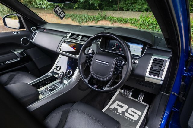 Land Rover Range Rover Sport 5.0 P575 V8 Svr Carbon Edition Suv Blue #3