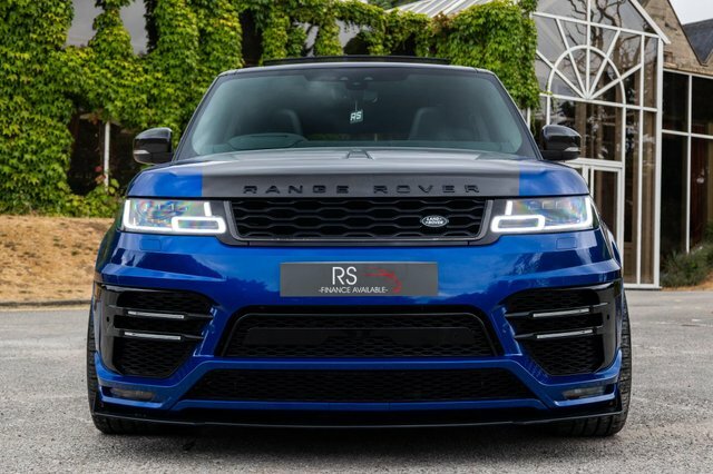 Land Rover Range Rover Sport 5.0 P575 V8 Svr Carbon Edition Suv Blue #5