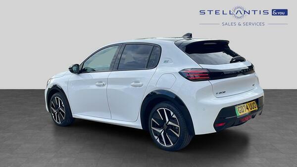 Peugeot e-208 51Kwh Gt Hatchback 11Kw Charger GD74UUO #6