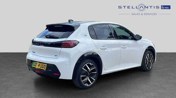 Peugeot e-208 51Kwh Gt Hatchback 11Kw Charger GD74UUO #3